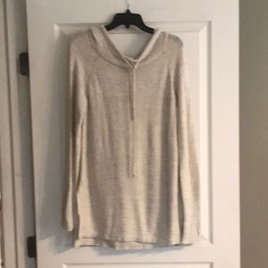 New Directions hooded tunic sweater size large